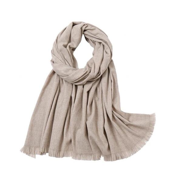 RUI VTRON Shawl Wrap for Women Pashmina Shawl for Evening Beige - Picture 4 of 7